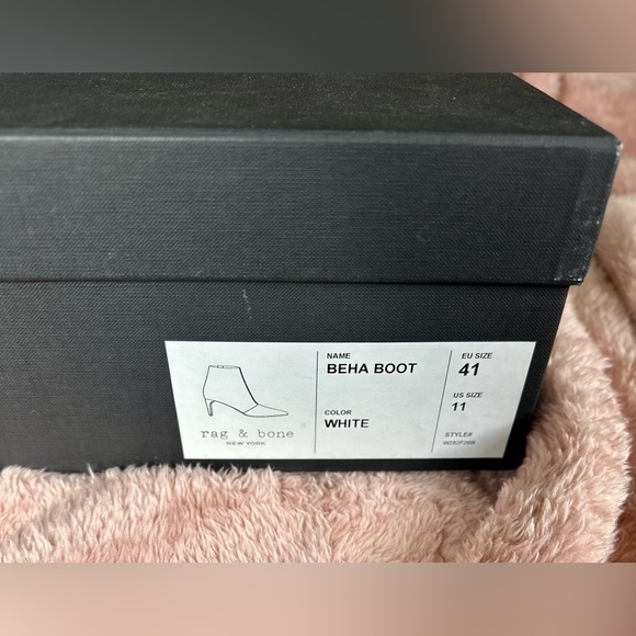 NIB Rag & Bone Beha Boot White Size 41 - Picture 15 of 15